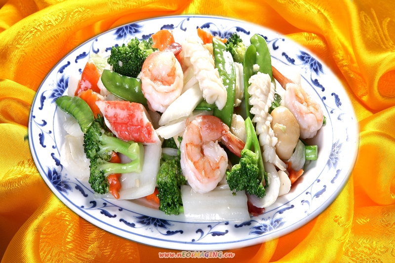 Seafood with Vegetables